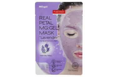 Purederm Real Petal MG:gel Mack "LAVENDER" Гідрогелеві маски Purederm Real Petal MG:gel Mack "LAVENDER" Гідрогелеві маски
